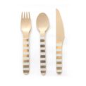 Gold-Foil-Striped-Cutlery